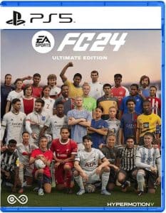 изображение коробки игры для PS5 Fifa 24 (FC 24)